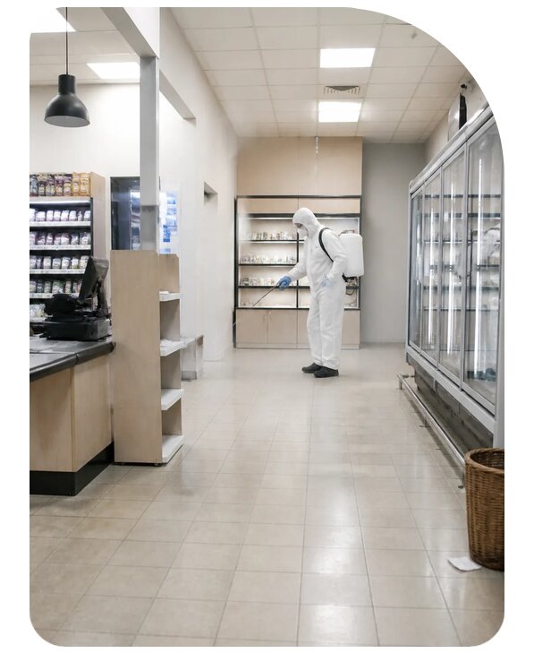Профессиональная дезинфекция магазина в Гагарине по цене от 5202 р. | Сенат-Ггр